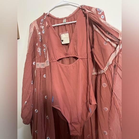 Free People Chasin' Spring Maxi Bodysuit - Picture 11 of 13